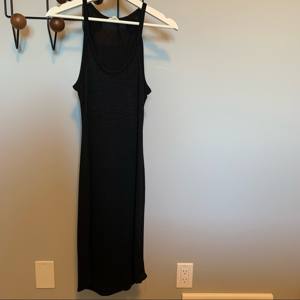Aritzia Wilfred free black cotton dress